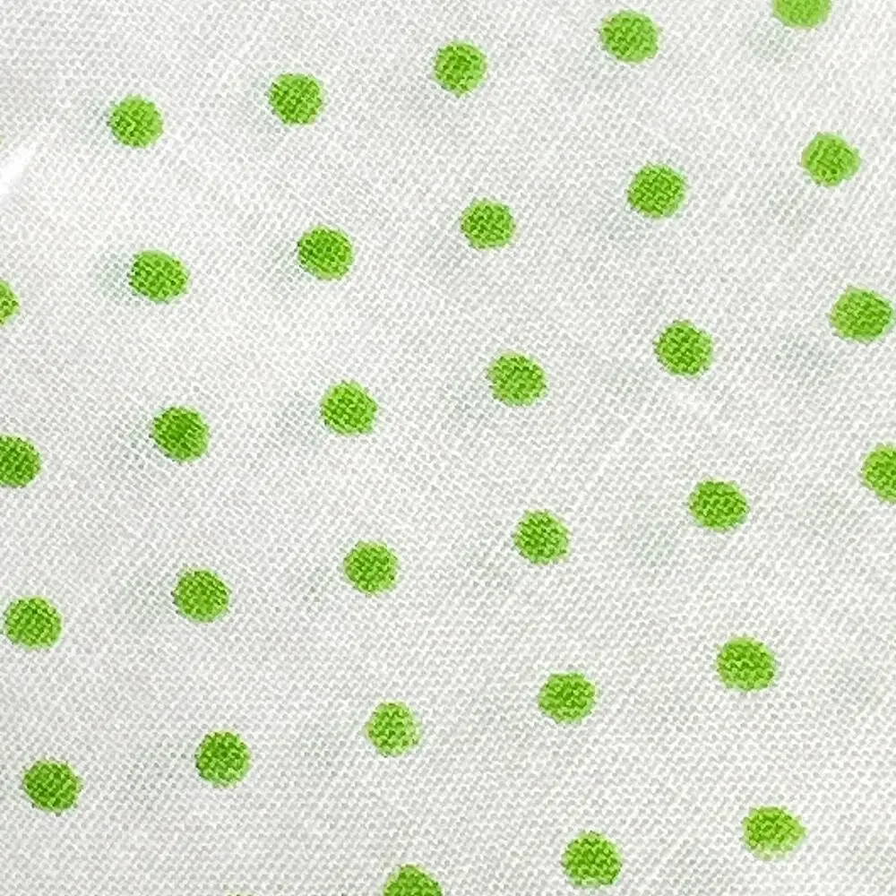 Vintage Fieldcrest Mod Polka Dot Floral Twin Flat Sheet Daisy No Iron Percale